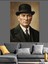 Şapkalı Mustafa Kemal Atatürk Portresi Dekoratif Kanvas - Mdf Ahşap Tablo 2