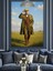 Mustafa Kemal Atatürk Doğada Yürüyor Dekoratif Kanvas - Mdf Ahşap Tablo 4