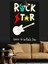 Rock Star Gitar Afişi Dekoratif Kanvas - Mdf Ahşap Tablo 2