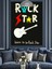 Rock Star Gitar Afişi Dekoratif Kanvas - Mdf Ahşap Tablo 4