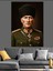 Askeri Üniformalı Atatürk Portresi Dekoratif Kanvas - Mdf Ahşap Tablo 2