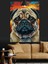 Pug Cinsi Sevimli Köpek Dekoratif Kanvas - Mdf Ahşap Tablo 4