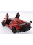 Çek Bırak Kırmızı Metal Spor Araba SL6607B 3