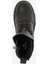 Kadın Siyah Hakiki Deri Sneaker Bot 4K2SB30900S 9