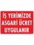 Işyerimizde Asgari Ücret Uygulanır Uyarı Levhası 25X35 KOD:421 1