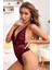 Kadın Bordo Dantel Sırtı Ip Detaylı Babydoll – Modern ve Şık Tasarım 1