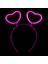Glow Stick Karanlıkta Yanan Fosforlu Kalp Taç 12 Adet 4