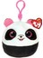 Ty Squishy Beanies Peluş Panda Anahtarlık Bamboo 2