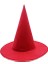 Kırmızı Renk Keçe Cadı Şapkası Yetişkin Çocuk Uyumlu 35X38 cm 1