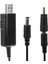 5V 9V - 12V USB To Dc Çevirici Kablo 5.5x2.1mm Jak Fişli Dijital Ekranlı 3