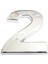 Cemax Krom Yapışkanlı 2 Rakamı 5 cm 1