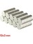 N35 12X2 mm Neodyum Mıknatıs 50 Adet, Yuvarlak, Nikel Kaplamalı Kaliteli ve Dayanıklı Ürün 1
