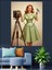 Fotoğrafçı Kadın Retro Kıyafet Dekoratif Kanvas - Mdf Ahşap Tablo 3