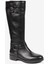 Kadın Siyah Hakiki Deri Topuklu Çizme 4K2TC59161 7