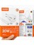 20W Hızlı Şarj Adaptörü + Lightning Kablo Seti | Qualcomm Qc 3.0 | iPhone 14 Promax / 14 / 13 / 12 / 11 / x / 8 / 7 / 6 Serisi Uyumlu Güvenli Şarj Aleti 3