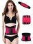 Hot Belt Termal Sauna Kemer Unisex Terletme Korsesi (pembe-siyah) 1