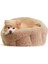 Kedi ve Köpek Yatağı, Yumuşak Dokulu, Yıkanabilir Peluş 45 cm (Bej) 1