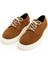 Kahverengi Oxford Hakiki Deri Ortopedik Termo Kaymaz Taban El Yapımı Erkek Çocuk Ayakkabı 1