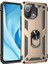 Xiaomi Mi 11 Lite Kılıf Sofya Yüzüklü Silikon Kapak - Gold (K95) 1