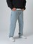 Buz Mavisi Erkek Baggy Kot Pantolon COC2528 1