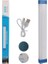 Powermaster T530 32CM 40W Çubuk Portatif LED Işıldak Şarjlı Tüp Lamba 1200MAH 5