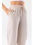 Kadın Beli Lastikli Çift Cepli Balon Pantolon Taş - 25Y YP5456 6