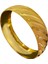 2 cm Genişliğinde Verevine Çizgili Modeldüğün Nişan Şık Geceler 18 K Altın Kaplama Bilezik 1