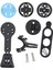 Garmin Wahoo Bryton Gopro Için Ayarlanabilir Bilgisayar Montajı (Yurt Dışından) 1