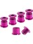 Muqzı 5 Adet Zincir Dişlisi Cıvata Seti 8,5 mm Çift Zincir Dişlisi Vidaları Mor (Yurt Dışından) 1