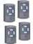 Hormann HSM4-868 HSE2-868 HS4-868 HSM2-868 868MHZ Kapı Açacağı Anahtarlık Için 4 Adet Garaj Kapısı Uzaktan Kumanda Vericisi (Yurt Dışından) 1
