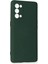 Oppo Reno 5 Pro Kılıf Nano Içi Kadife Silikon - Koyu Yeşil (K95) 2