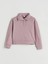 Lcw Kids Lila Polo Yaka Kız Çocuk Sweatshirt ve Eşofman Alt 2