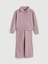 Lcw Kids Lila Polo Yaka Kız Çocuk Sweatshirt ve Eşofman Alt 4