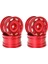 4pcs Alüminyum Alaşım Tekerlek Jant Tamiya M03 M04 M05 M06 M07M08 Mb-01 Xm-01 MF01-XM Şasi Yükseltmeleri Kırmızı (Yurt Dışından) 1