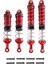 Wltoys Için Metal Yağ Şok Emici Damper 12427 12428 12423 12429 Rc Araba Yükseltme Parçaları (Yurt Dışından) 1