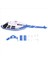 Rc Oyuncak Helikopter Yükseltme C138 Rc Era C138 Bell 206 1 33 Rc Oyuncak Helikopter Parçaları Mavi Için (Yurt Dışından) 3