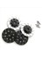 12PCS Metal Fren Disk Tekerlek Jant Kutusu Metal Alçakgönüllü Adaptör 1/10 Sakura D4 Yol Yarışı Rc Araç Parçaları Siyah (Yurt Dışından) 2