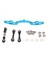 1/10 Tamiya TT01 Rc Araç Yükseltme Parçaları Için Rc Araba Yükseltme Direksiyon Seti (Yurt Dışından) 2