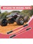 Slash/hoss/rustler/stampede/4x4 HUANQI727 Kırmızı Için Ayarlanabilir Ön ve Arka Çekme Çubuğu Bağlantı Çubuk Direksiyon Çubuğu (Yurt Dışından) 4