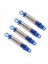 4pcs 40MM Metal Şok Emici Yağ Damper Eksenel SCX24 C10 Jlu Gladiator Bronco 1/24 Rc Paletli Araba Yükseltmeleri Mavi (Yurt Dışından) 2