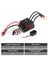 WSDT-60A Rc Sensörsüz Fırçasız Su Geçirmez 60A Esc 1/10 Rc Için Uygun Çeşitli Fırçasız Servolarla Uyumlu (Yurt Dışından) 5