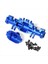 Rc Araba Yükseltme Hızlı Bırakma Ön Arka Aks Köprü Kabuk Kiti Losi Için 1/18 Mini Lmt 4x4 Fırça Canavar Kamyon Mavisi (Yurt Dışından) 2
