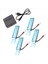 8pc 3 7V 520MAH 30C Wltoys Için USB Şarj Cihazı ile Yükseltilmiş Li-Po Pili V930 V977 Rc Helikopter Yedek Parçaları (Yurt Dışından) 3