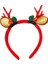 Noel Kırmızı Ren Geyiği Boynuzu Kafa Bandı Aksesuarları (Yurt Dışından) 1