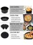 Airfryer Aksesuar Seti, 8 Inç Sıcak Hava Fritöz Aksesuarları, Yeniden Kullanılabilir Hava Fritöz Aksesuarları, Xxl, 4,6 Litreden Fazla Fritörler Için (Yurt Dışından) 5
