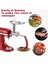 Kitchenaid Stand Mikser Aksesuarları Için Gıda Öğütücü Ek Dilimleyici ve Parçalı Et Doldurma (Yurt Dışından) 2