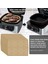200PCS Air Fritöz Kağıt Hava Deliği Hava Fritöz Parşömen Kağıt Astarları Ninja Foodi Grill 5 In-1 In-1 AG301 4qt Hava Fryer (Yurt Dışından) 4