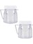 2 Paket Yedek Parça Oster Izer Için 1 Bardak Mini Plastik Kavanoz ile Uyumlu En Çok Blender Aksesuarları (Yurt Dışından) 1