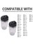 2 Adet 18OZ Yedek Ninja Blender Bardakları Ninja Otomatik Iq BL480 BL642 BL450 BL682 BL480, BL490, BL640 BL680 (Yurt Dışından) 5