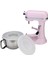 2 Paket Mikserler Kitchenaid Için Kase Kabağı 6 Quart Bowl-Lift Stand Mikserleri, Mikser Kapak KP2671X, KT2651X (Yurt Dışından) 2